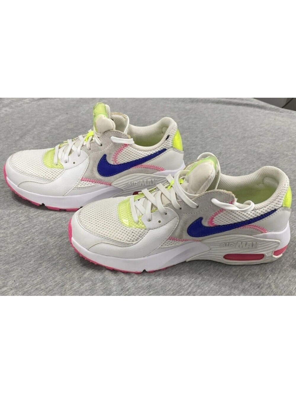 Nike Air Max Excee AMD Women Athletic Sneakers Shoes Retro Neon Colors SZ 7